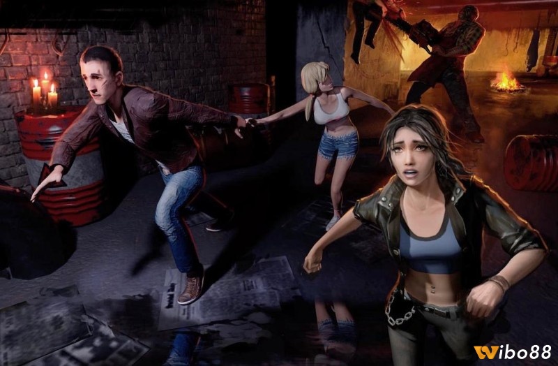 Horrorfield với người sống sót chạy trốn kẻ săn đuổi trong không gian tối