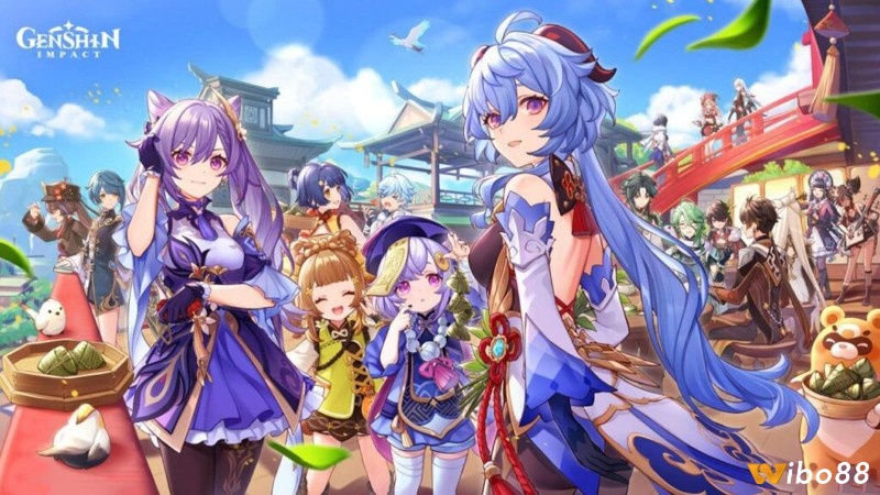 Genshin Impact với lối chơi thế giới mở hấp dẫn nổi tiếng được nhiều game thủ yêu thích