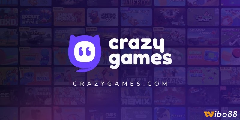 CrazyGames là nền tảng chơi game online trên web với kho game đa dạng