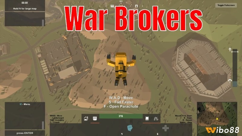 War Brokers là game online trên web thuộc thể loại FPS và battle royale