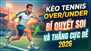 Kèo tennis Over/Under: Bí quyết soi và thắng cực dễ 2026