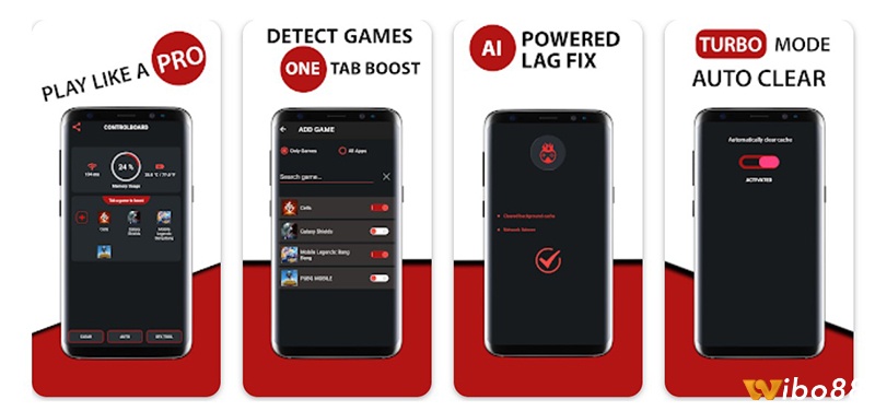 Game Booster Fire GFX Fix Lag app tăng tốc độ game android