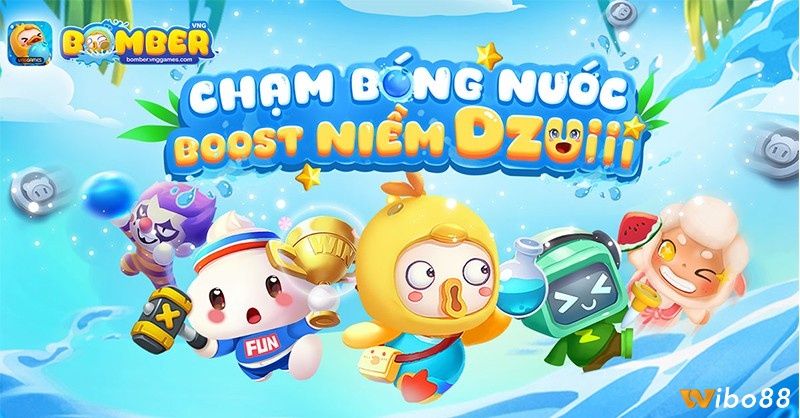 Bomber VNG kế thừa tinh thần đặt bóng nước vui nhộn từng làm nên sức hút của Boom Online