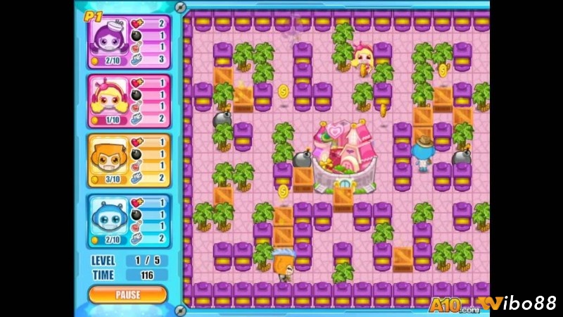 Bomb It 6 giữ phong cách đặt bom cổ điển nhưng mang màu sắc arcade vui nhộn
