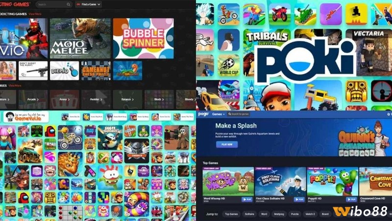 Kho tải game online trên điện thoại Android iOS và máy tính PC