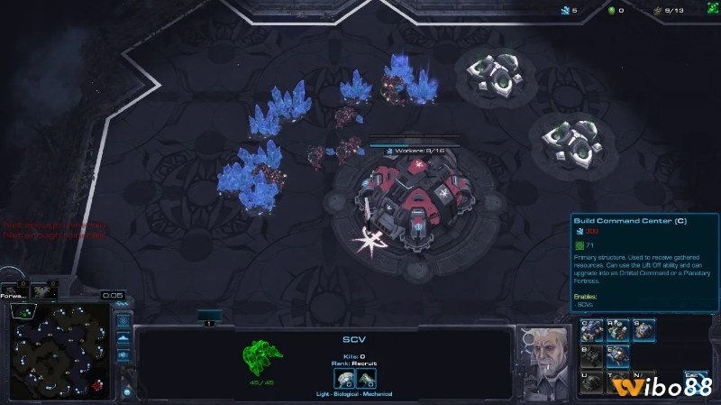 Công nhân khai thác khoáng sản trong StarCraft II