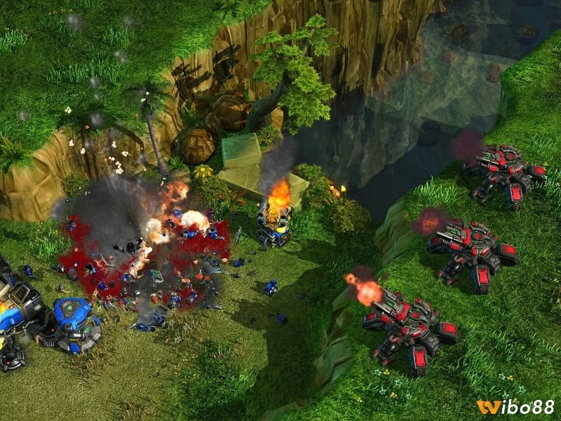 Giao tranh giữa các đơn vị trong StarCraft II