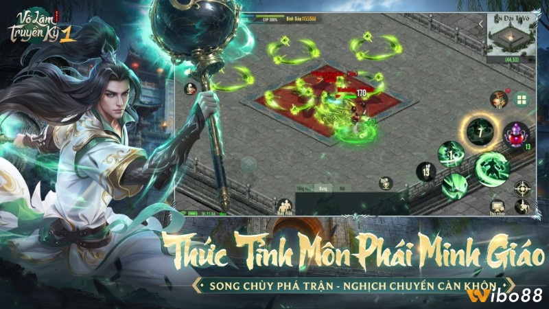 Môn phái ảnh hưởng trực tiếp đến kỹ năng, trang bị và hướng PvP của nhân vật